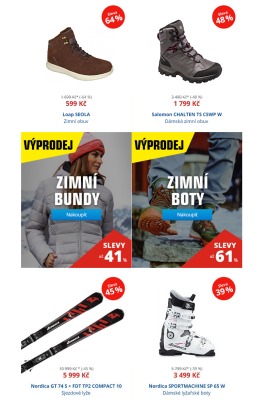 akční leták Sportisimo 29.12.2019-3.1.2020