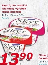 Dezert zakysaný ochucený Skyr Bohušovická mlékárna