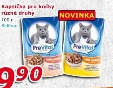 Kapsičky pro kočky PreVital