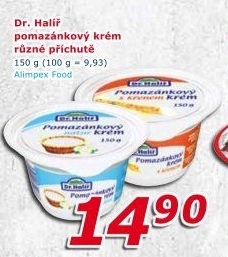 Krém pomazánkovýDr. Halíř