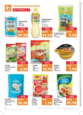 akční leták Kaufland 2.1.2020-7.1.2020