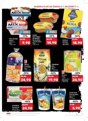 akční leták Kaufland 2.1.2020-7.1.2020
