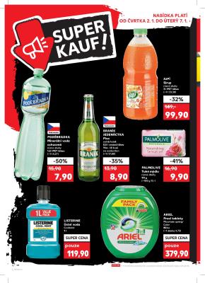 akční leták Kaufland 2.1.2020-7.1.2020
