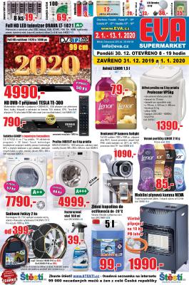 akční leták EVA.cz 2.1.2020-13.1.2020