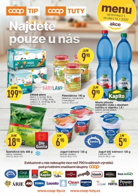 akční leták COOP 2.1.2020-14.1.2020