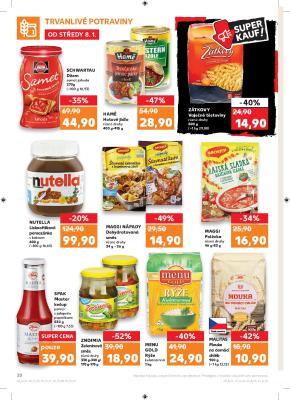 akční leták Kaufland 8.1.2020-14.1.2020