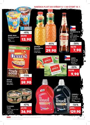 akční leták Kaufland 8.1.2020-14.1.2020