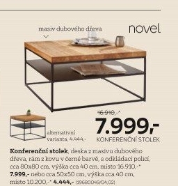Konferenční stolek Novel