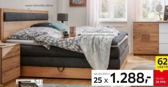 Postel Boxspring Linea Natura