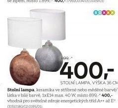 Stolní lampa Boxxx