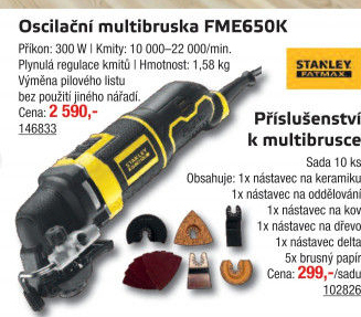 Multifunkční stroj Stanley FatMax FME650K