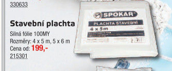 Plachta stavební Spokar