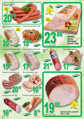 akční leták Hruška 6.1.2020-23.2.2020