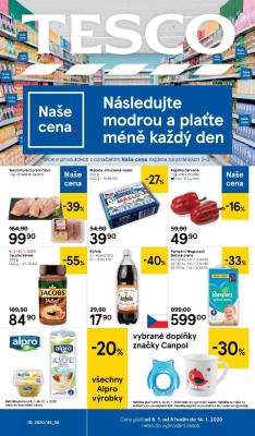 akční leták Tesco 8.1.2020-14.1.2020