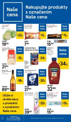 akční leták Tesco 8.1.2020-14.1.2020