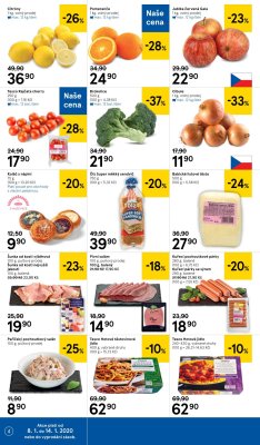 akční leták Tesco 8.1.2020-14.1.2020