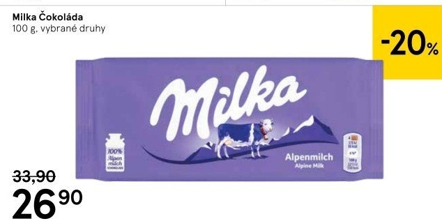 Čokoláda Milka