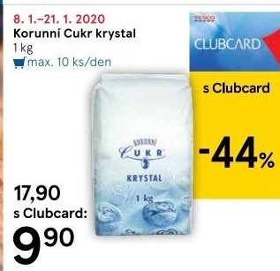 Cukr krystal Korunní