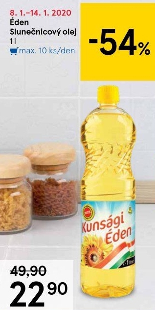 Slunečnicový olej Éden