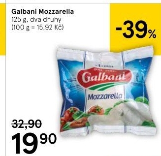 Sýr Mozzarella Galbani