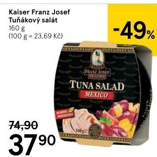 Tuňákový salát Exclusive Kaiser Franz Josef