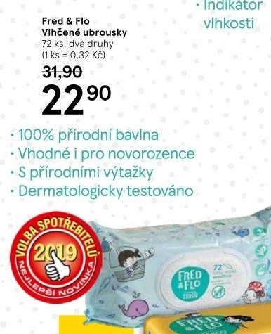 Vlhčené ubrousky Fred&amp