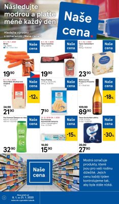 akční leták Tesco 8.1.2020-14.1.2020
