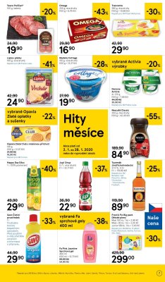 akční leták Tesco 8.1.2020-14.1.2020