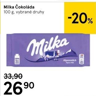 Čokoláda Milka
