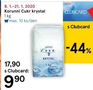 Cukr krystal Korunní