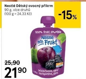 Kapsičky do ručičky Nestlé
