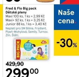 Pleny dětské Fred&amp