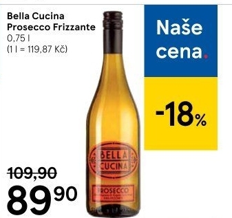 Sekt Prosecco Frizzante Bella Cucina