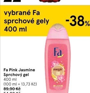 Sprchový gel Fa