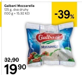 Sýr Mozzarella Galbani