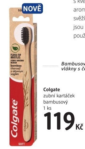 Kartáček na zuby bambusový Colgate