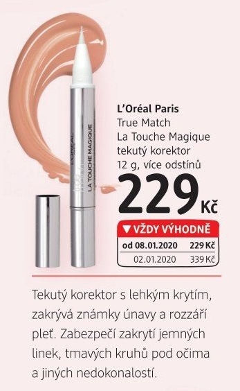 Korektor La Touche Magique True Match L'