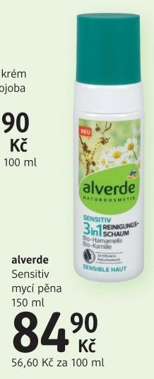 Mycí pěna Alverde