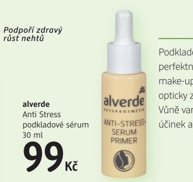 Podkladové sérum Anti Stress Alverde