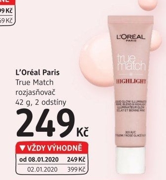 Rozjasňovač True Match L'