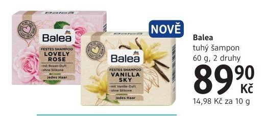 Šampon tuhý Balea