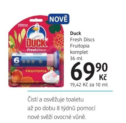 WC blok bodový Fresh Discs Duck