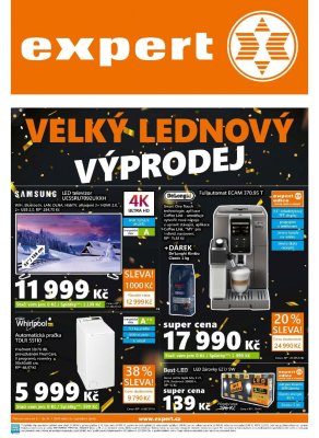 akční leták Expert elektro 9.1.2020-15.1.2020