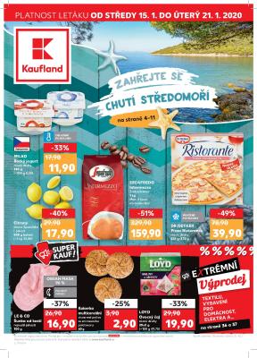 akční leták Kaufland 15.1.2020-21.1.2020