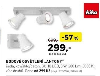 Bodové osvětlení Antony