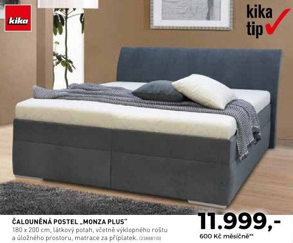Čalouněná postel Monza plus
