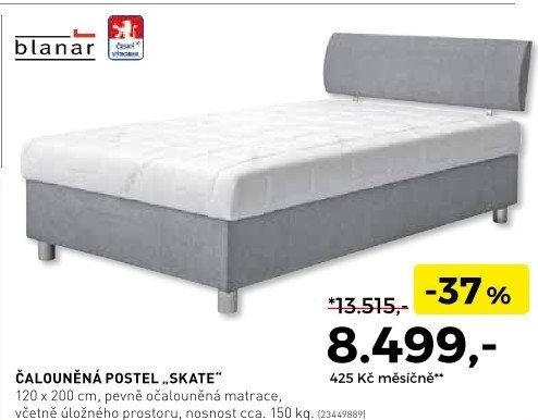 Čalouněná postel Skate