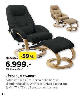 Křeslo Matador