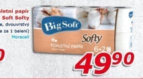 Toaletní papír 2vrstvý Big Soft