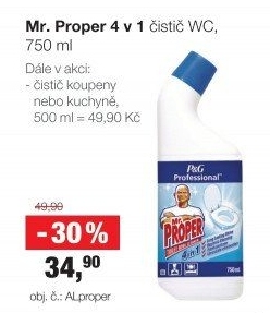 Čistič kuchyně Mr. Proper